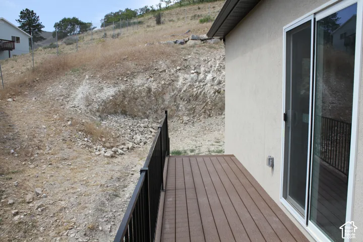 Easy access to private back Yard