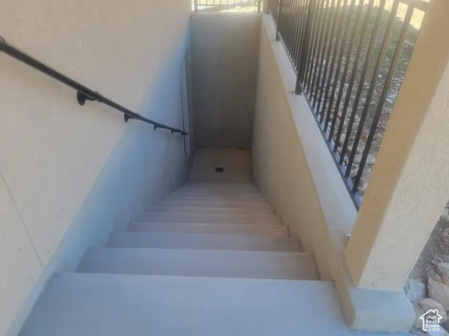 Outside Basement Entrance