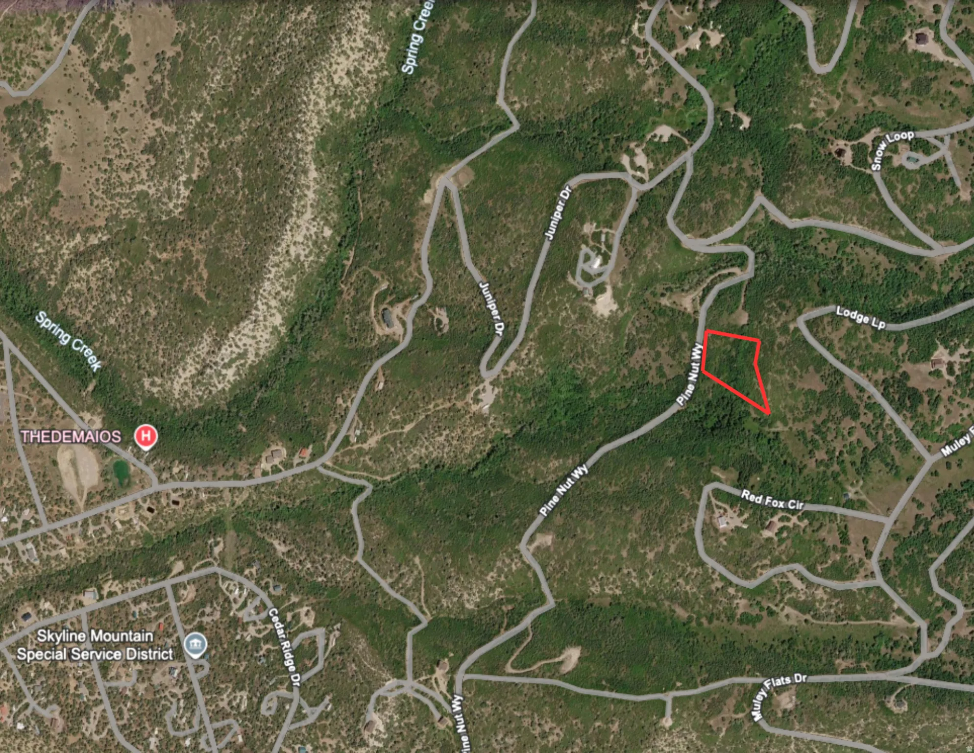 Map location