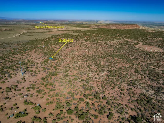 Expansive desert landscape featuring natural vegetation and distant hills