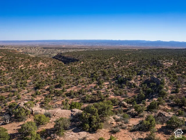 Expansive desert landscape featuring varied terrain and distant mountains