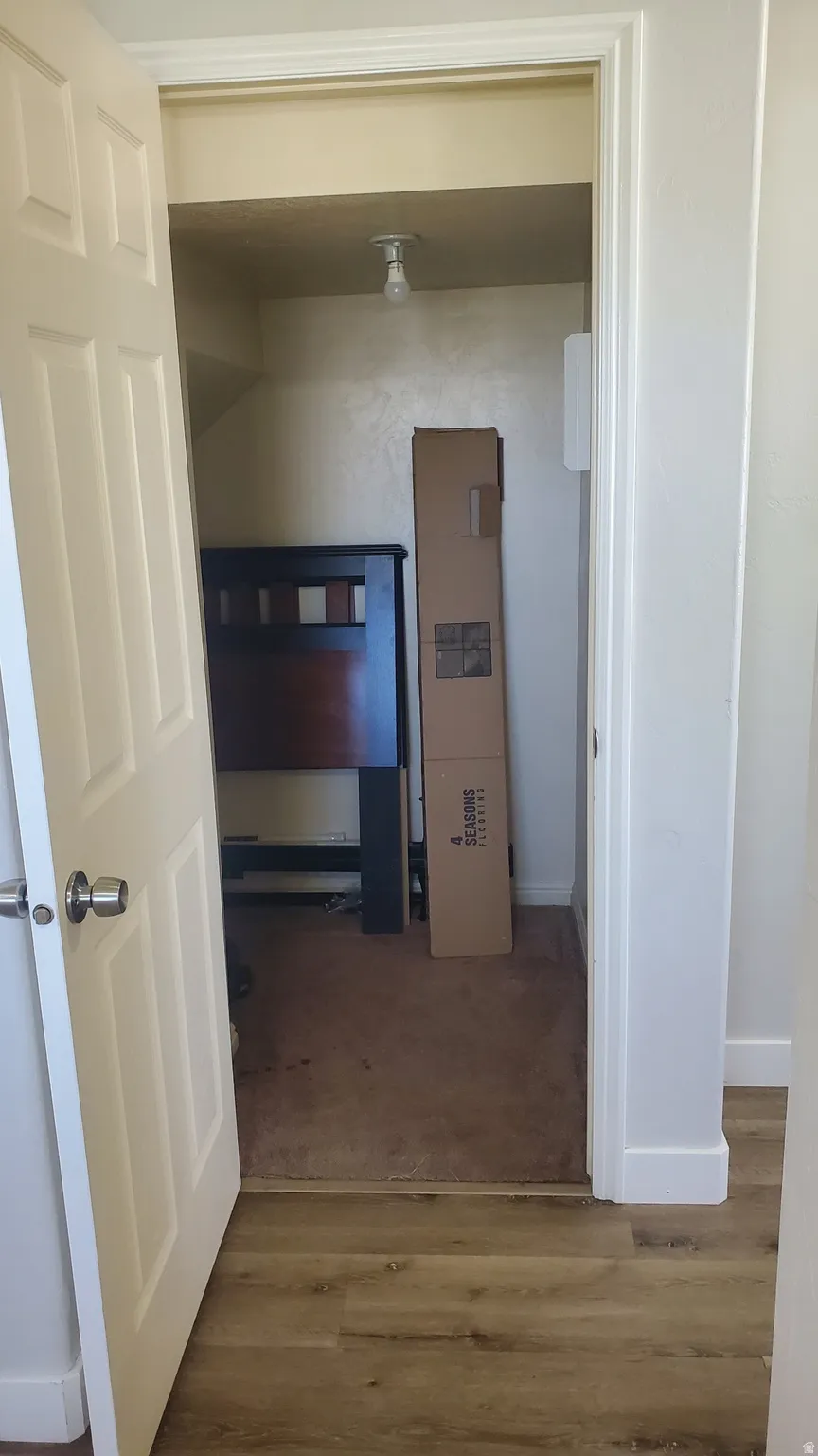 Storage under the stairs