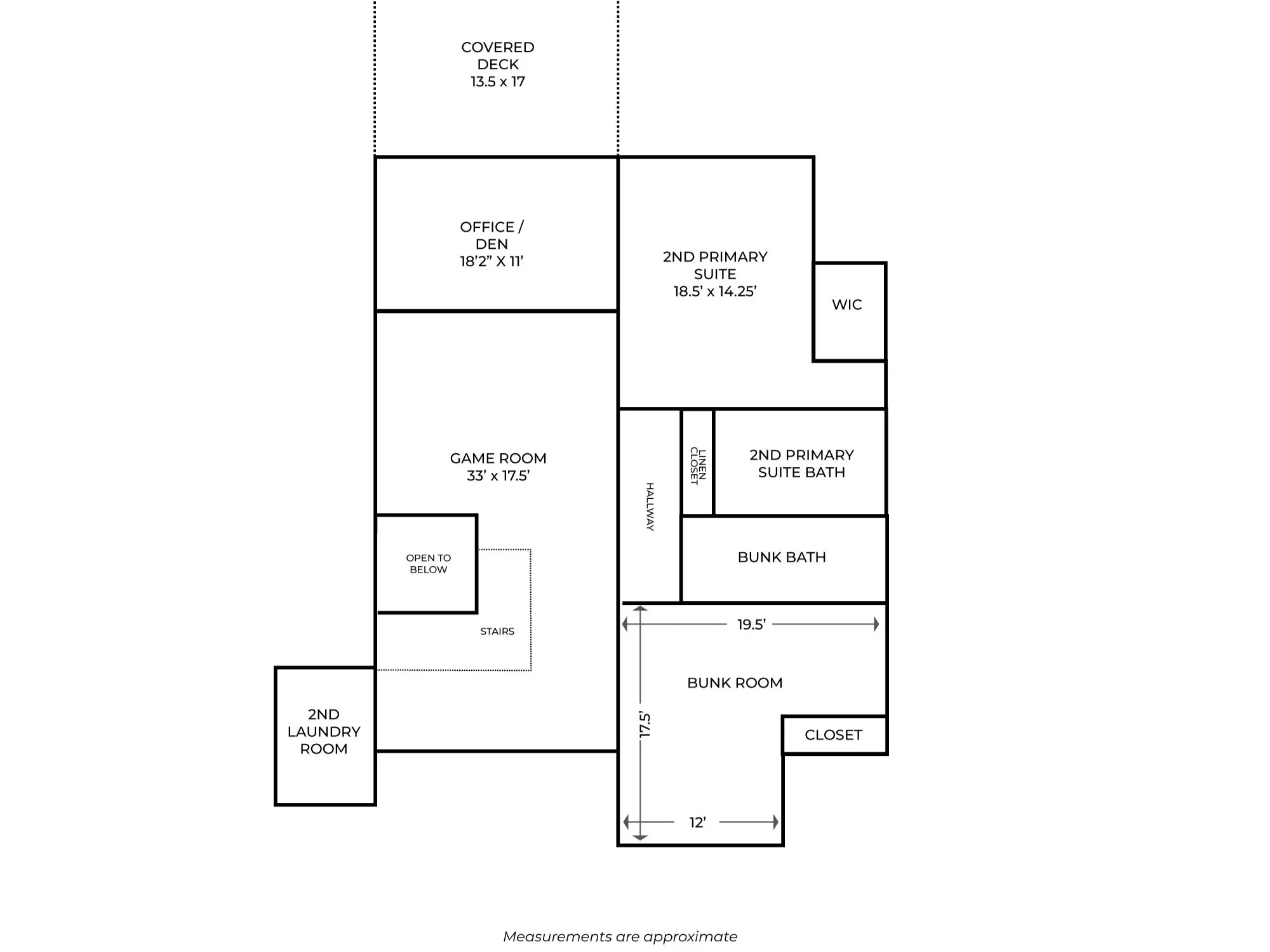 2nd floor plan