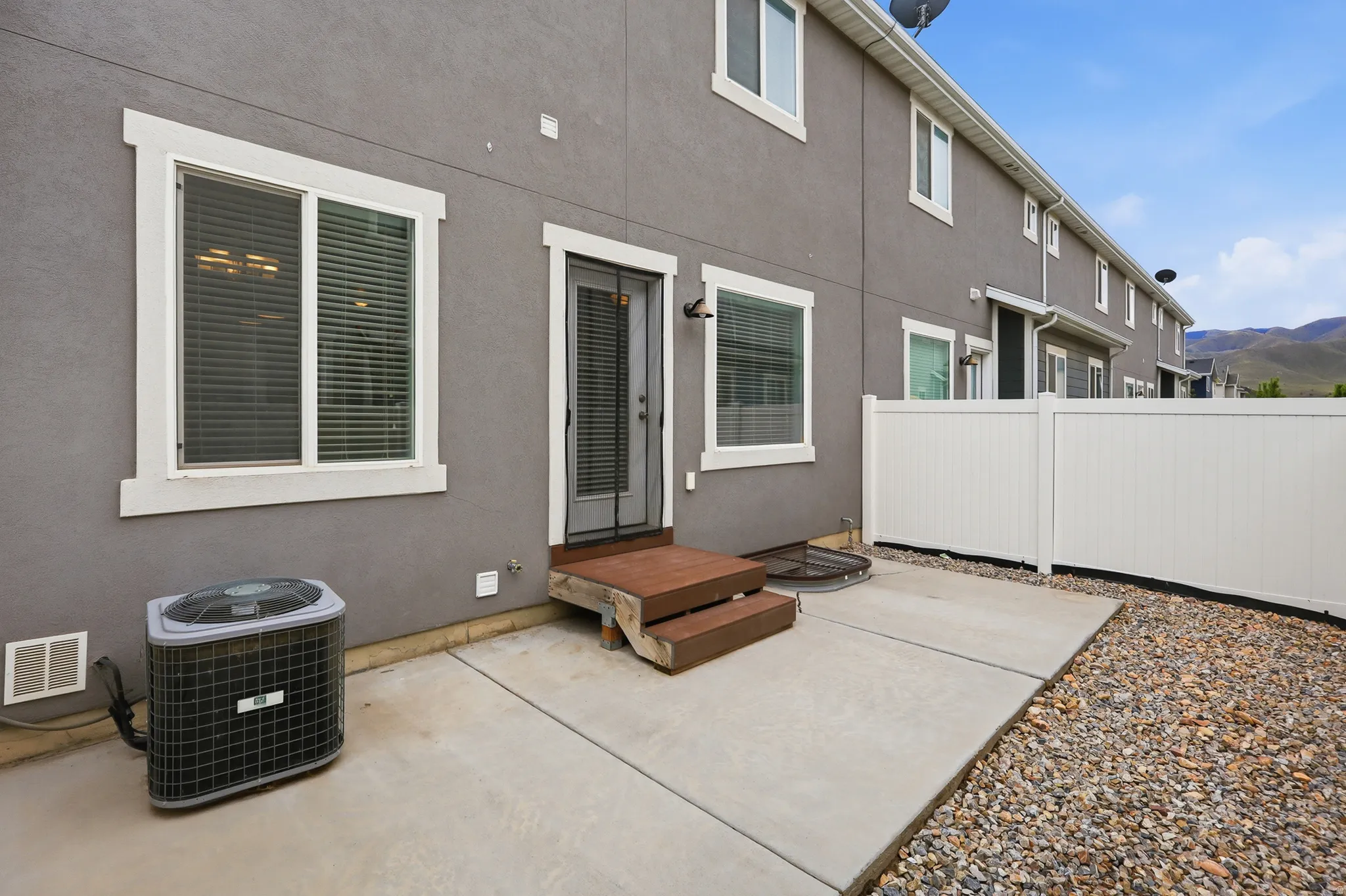 Patio space