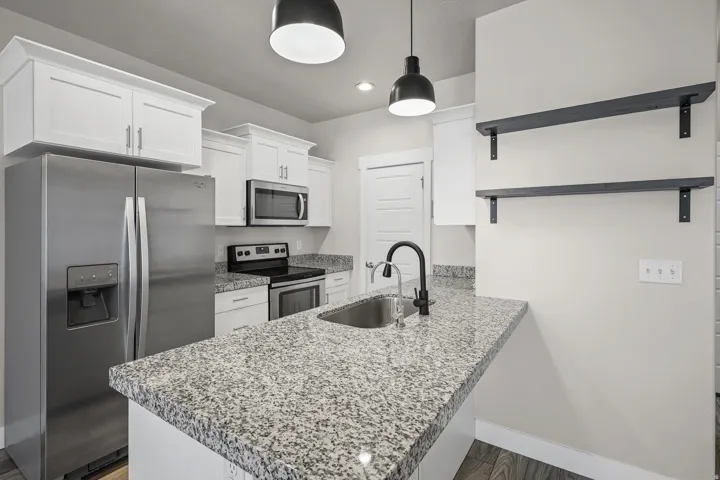 Kitchen featuring all included appliances