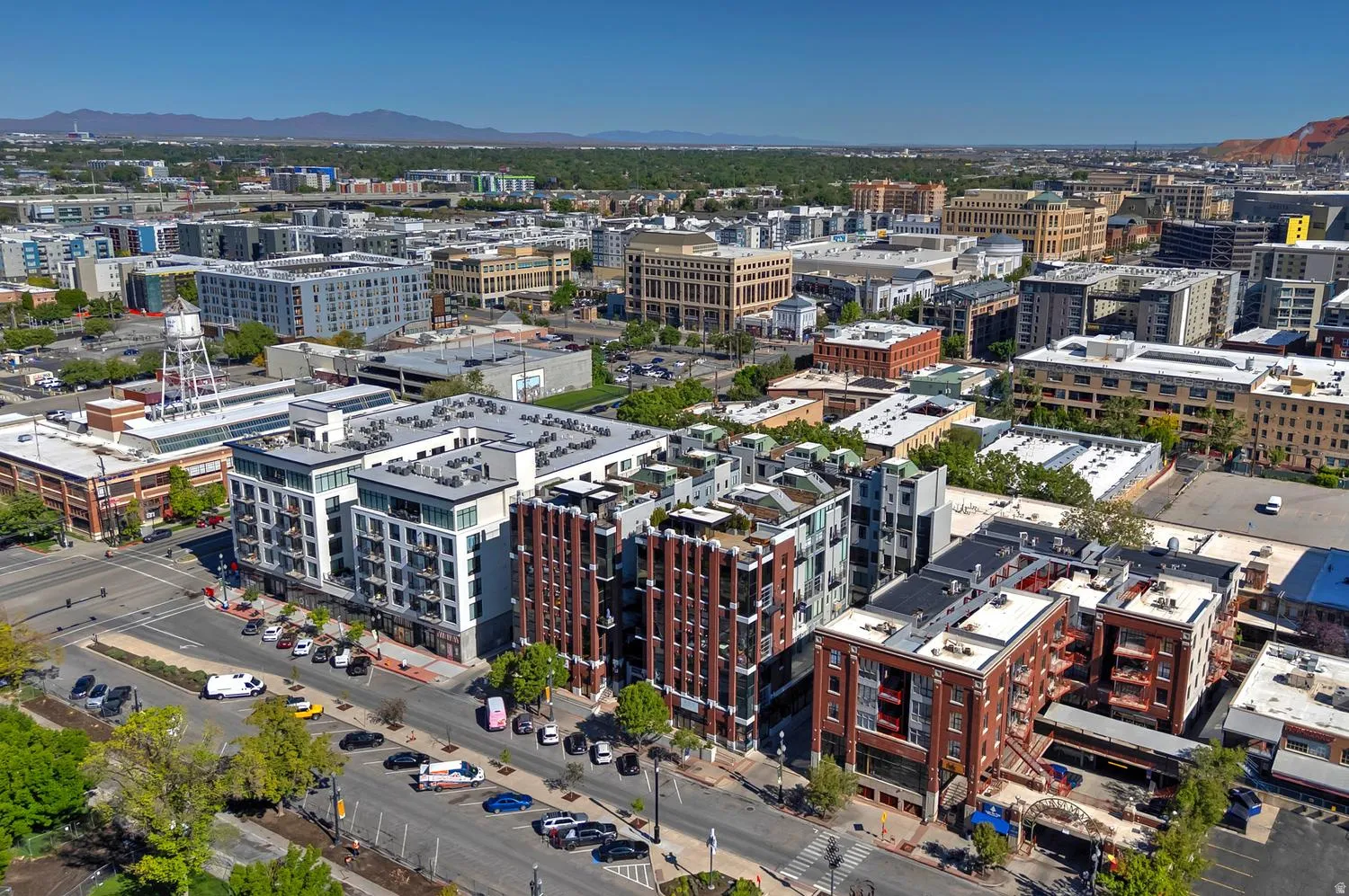 Expansive urban landscape