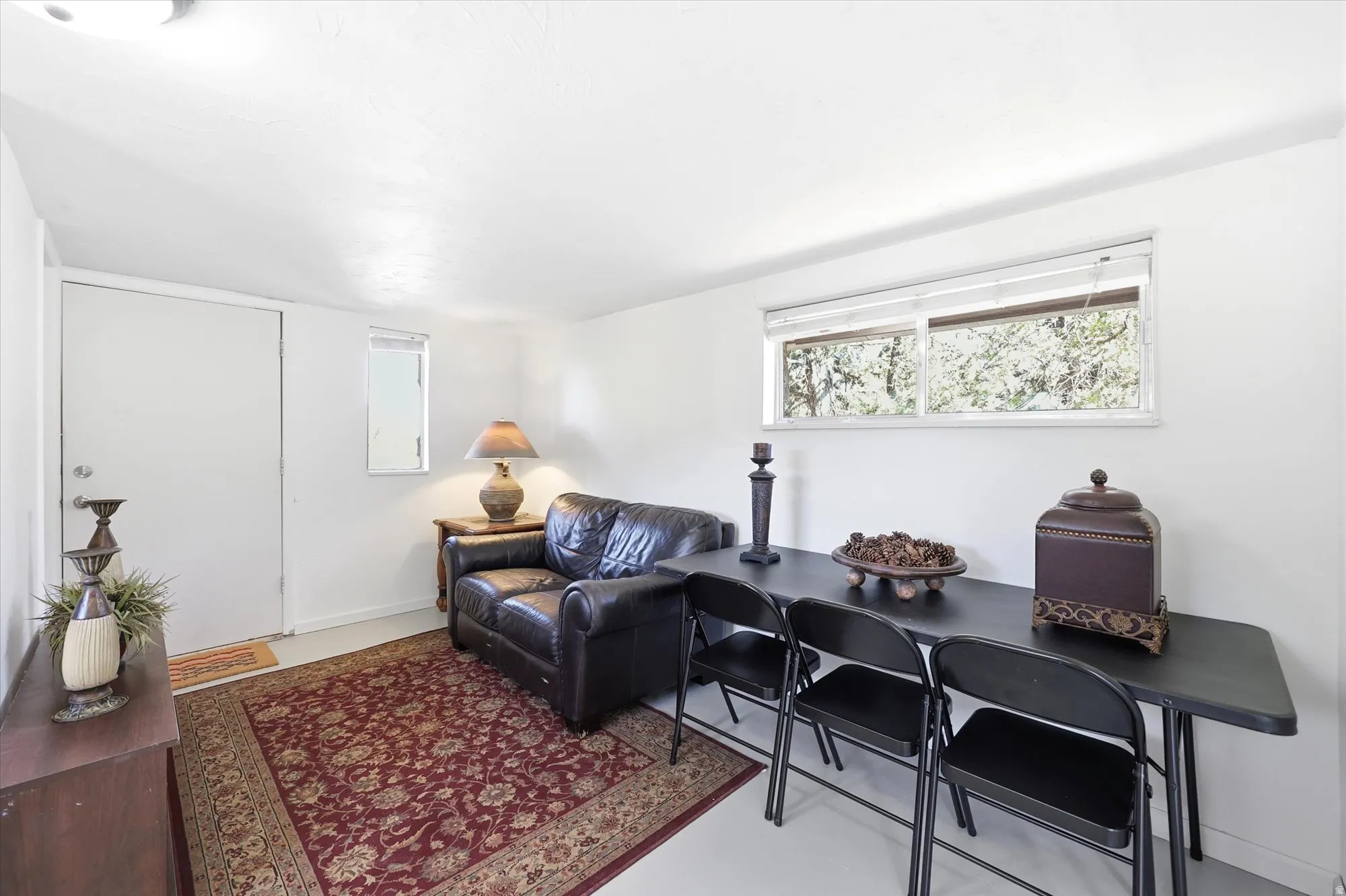 View of living area