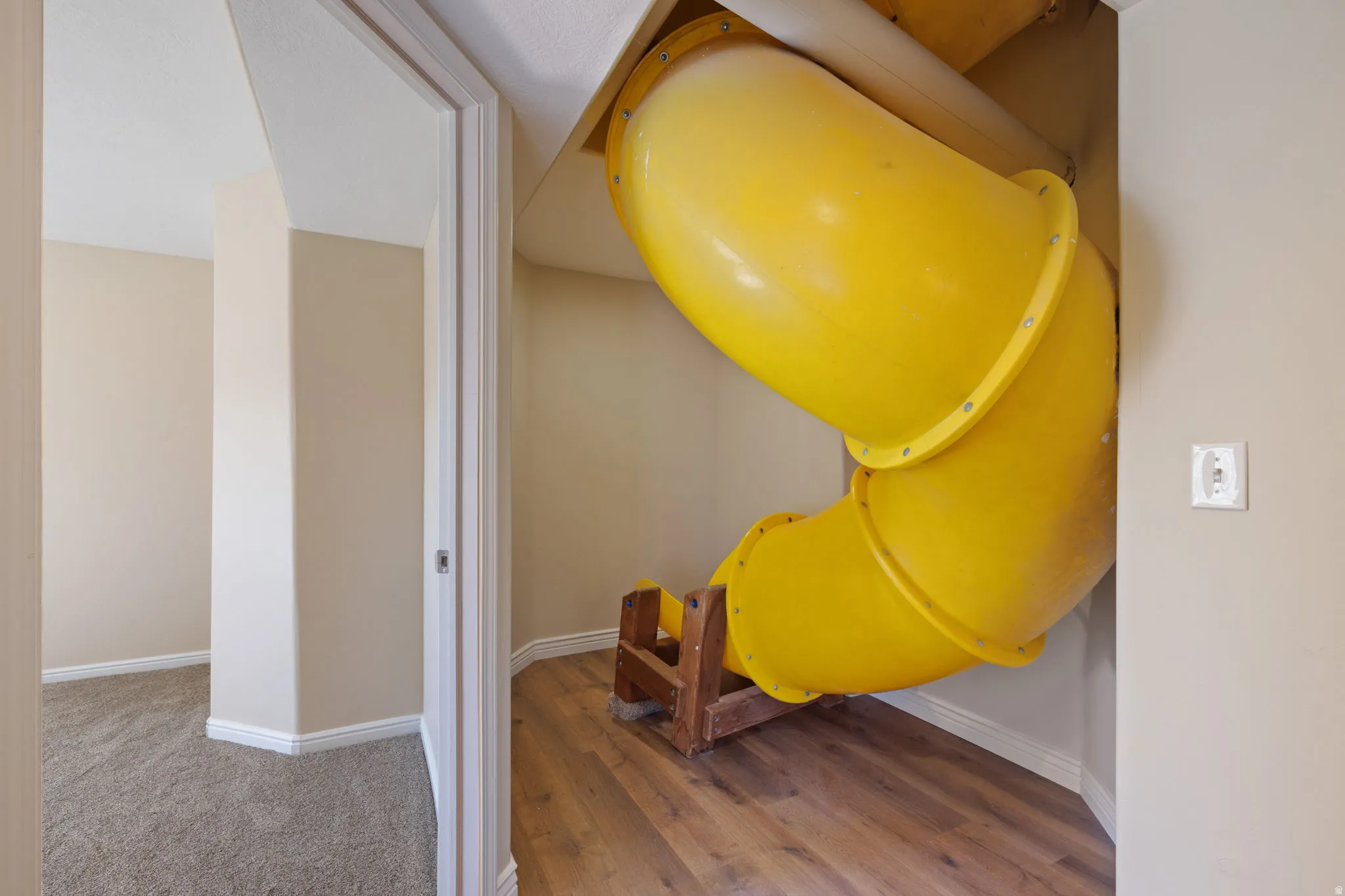Slide to basement