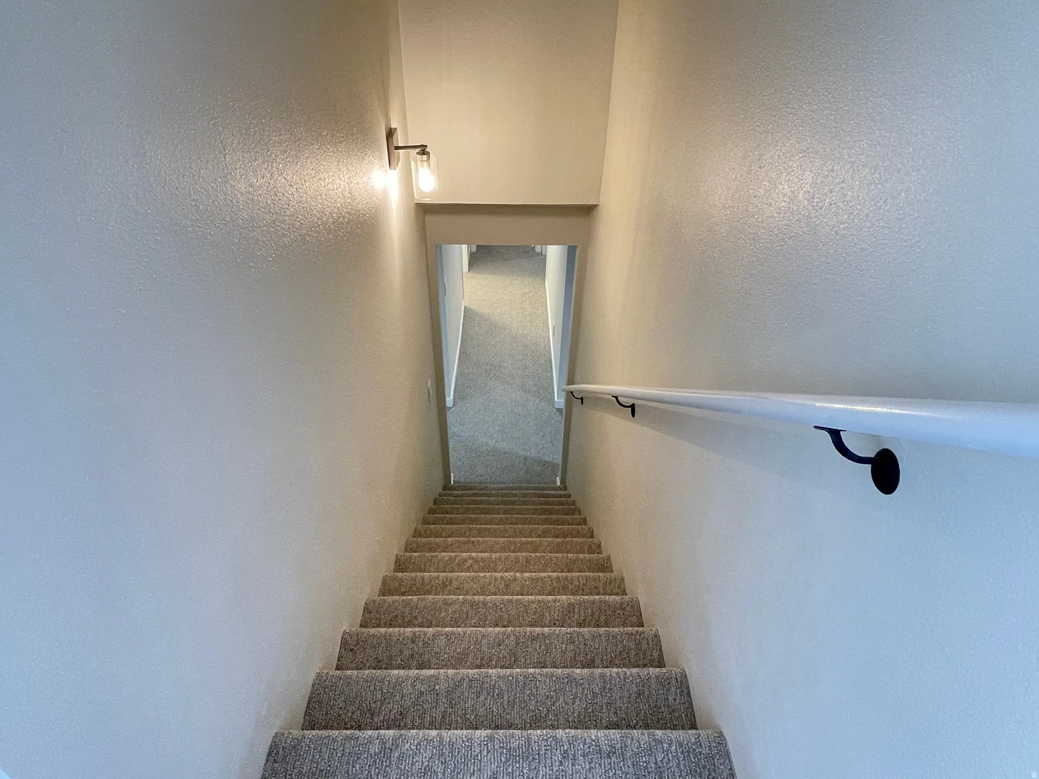 Staircase leading to the basement