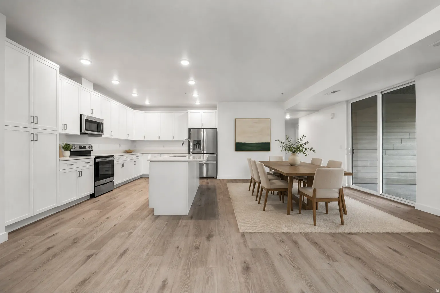 Kitchen - virtually staged