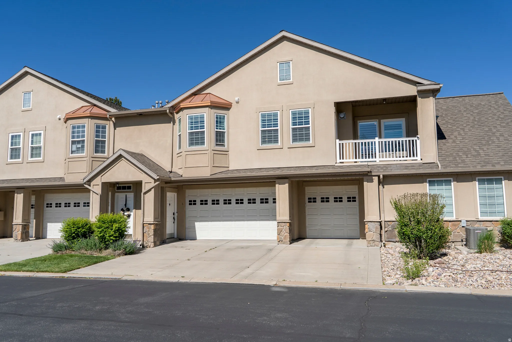 Two car garage