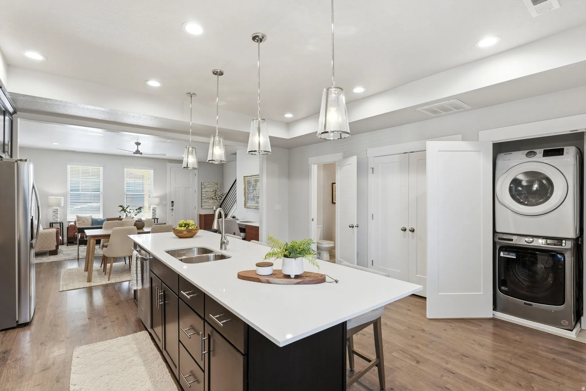 Washer and Dryer are included!