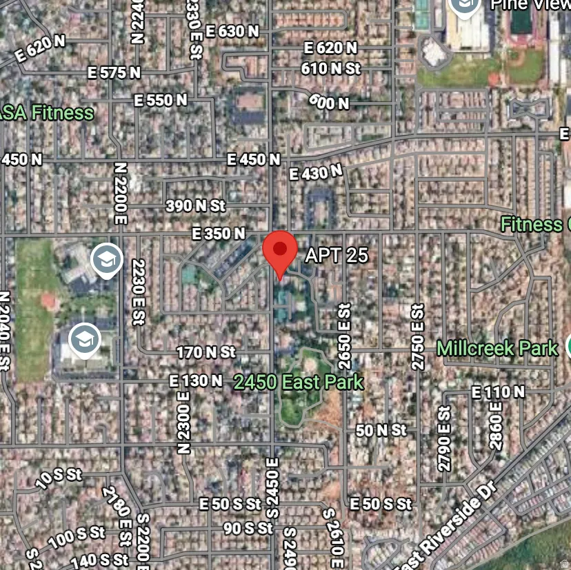 Map. Indicating the property's geographic location and surrounding streets