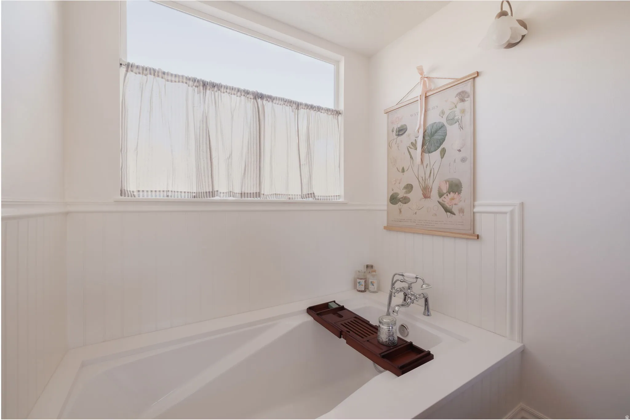 Full bathroom with a bath