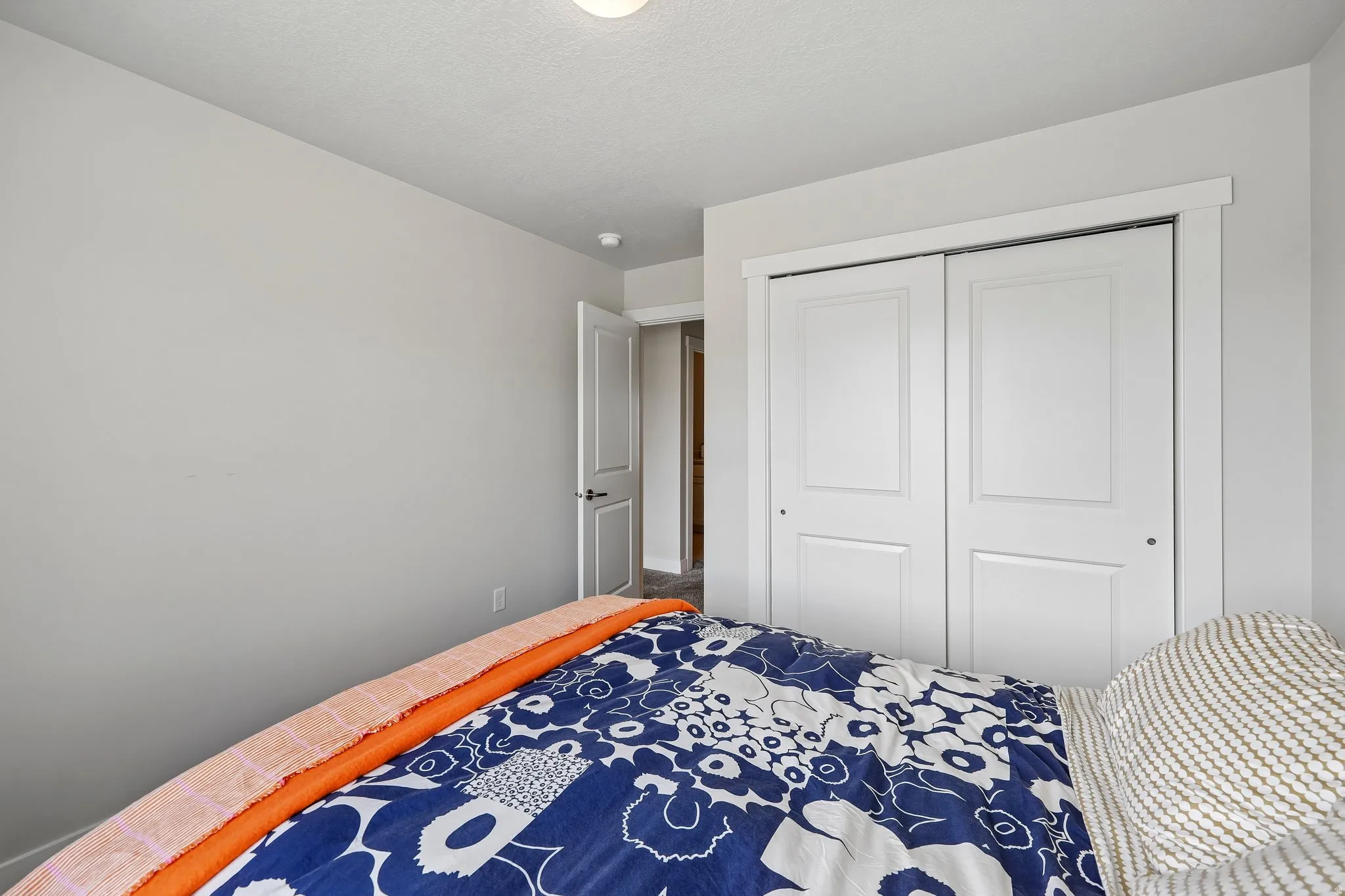 Bedroom featuring a closet