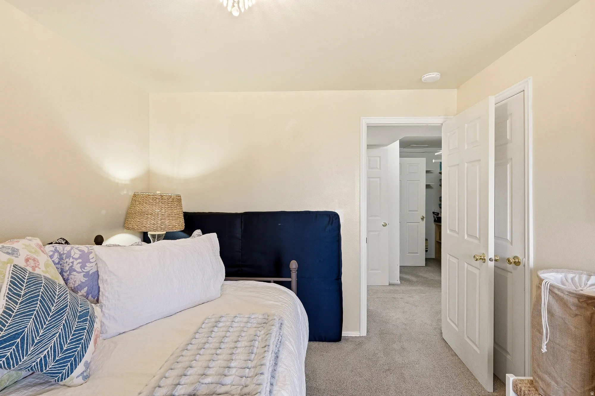 Neutral tone walls throughout