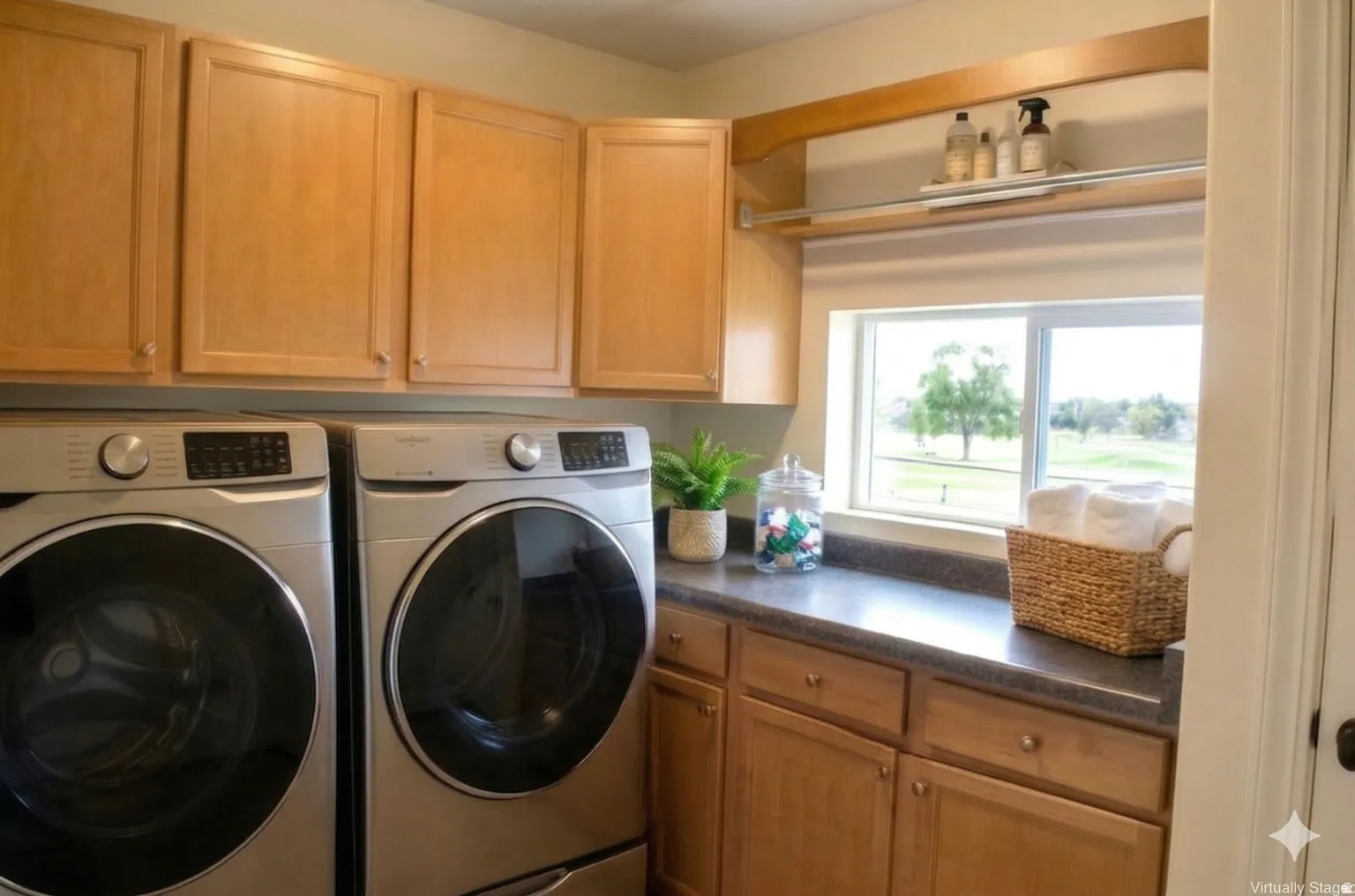 Spacious Laundry Room