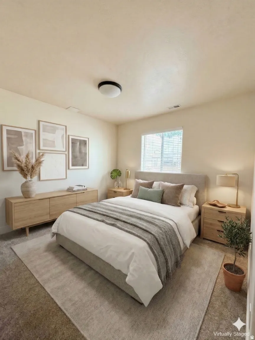 Bedroom with walk-in-closet