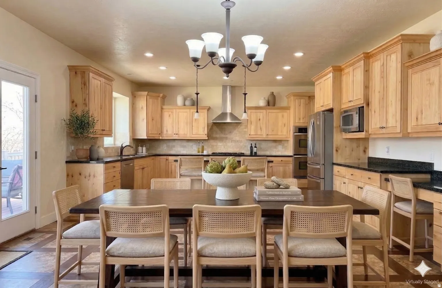 Kitchen and dining