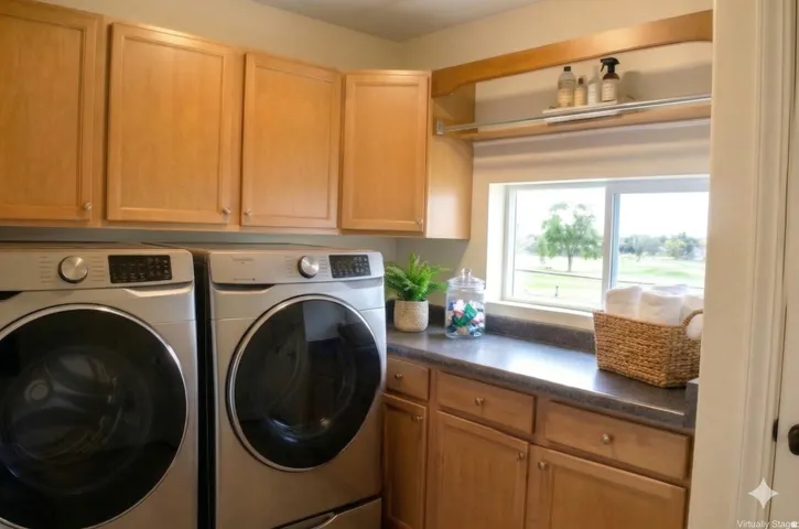 Spacious Laundry Room