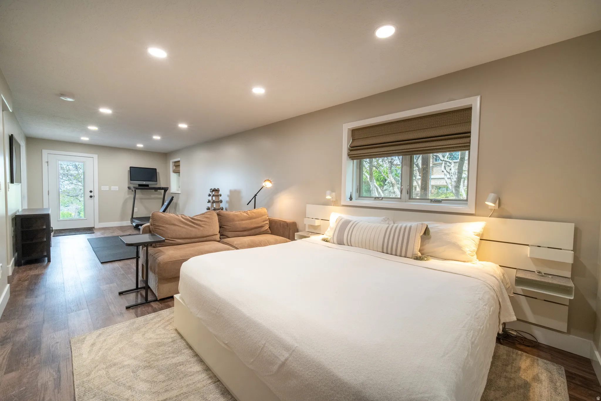 Downstairs bedroom, possible MIL apt