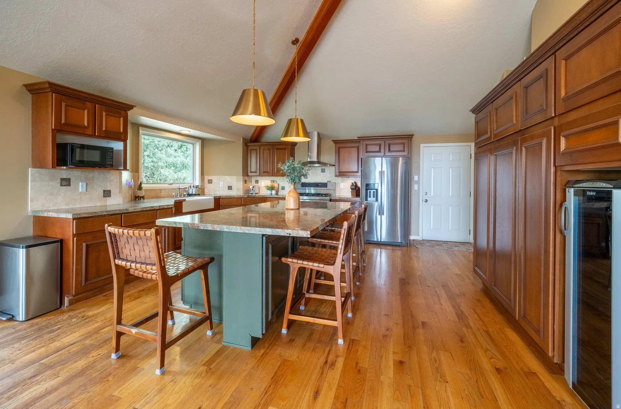 Kitchen with tons of cabinets space
