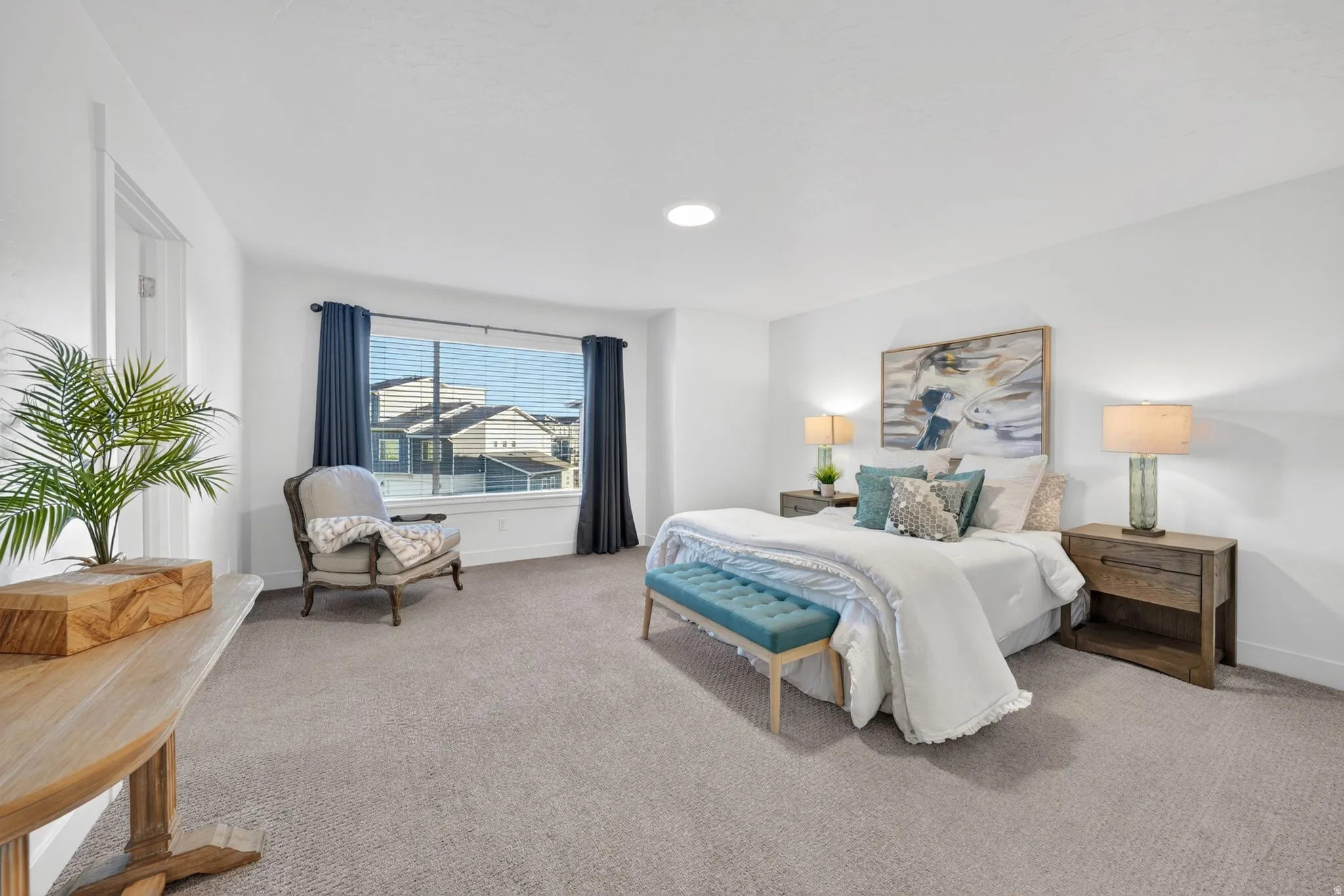 2nd Floor Primary Suite full of natural light with walk-in closet, ensuite Bathroom.