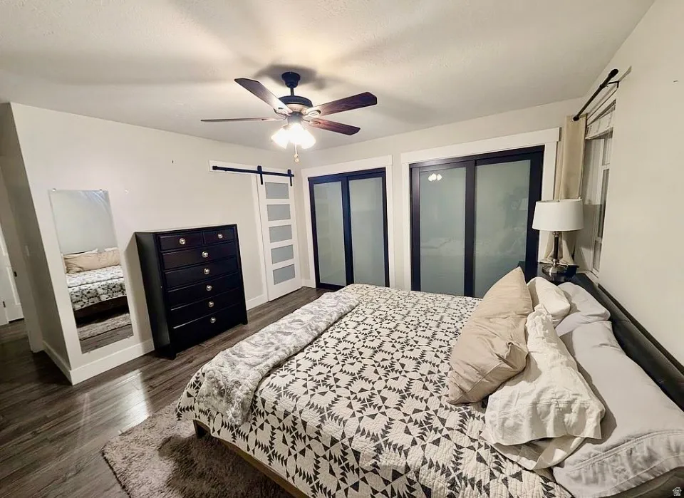 Wood-finish flooring throughout