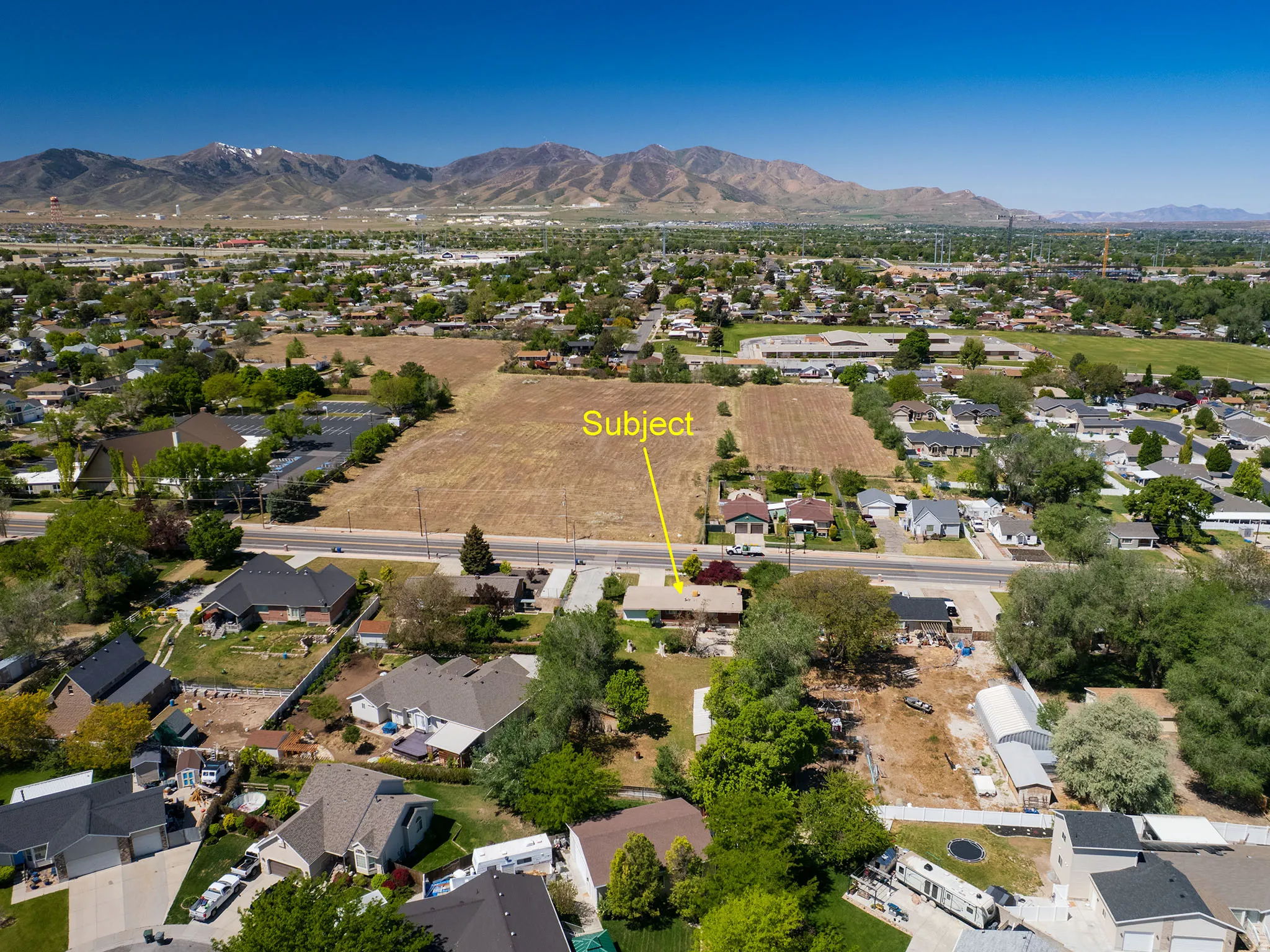 Expansive land parcel featuring open terrain