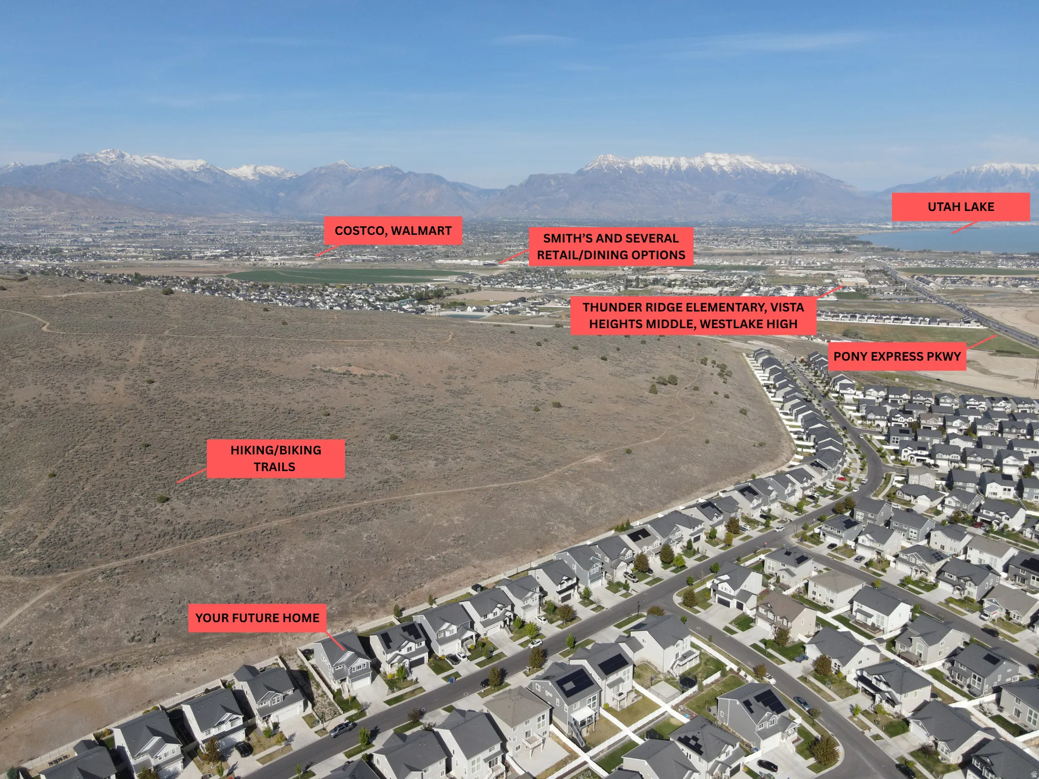 Aerial Map. Illustrating the property's general location relative to local features and infrastructure