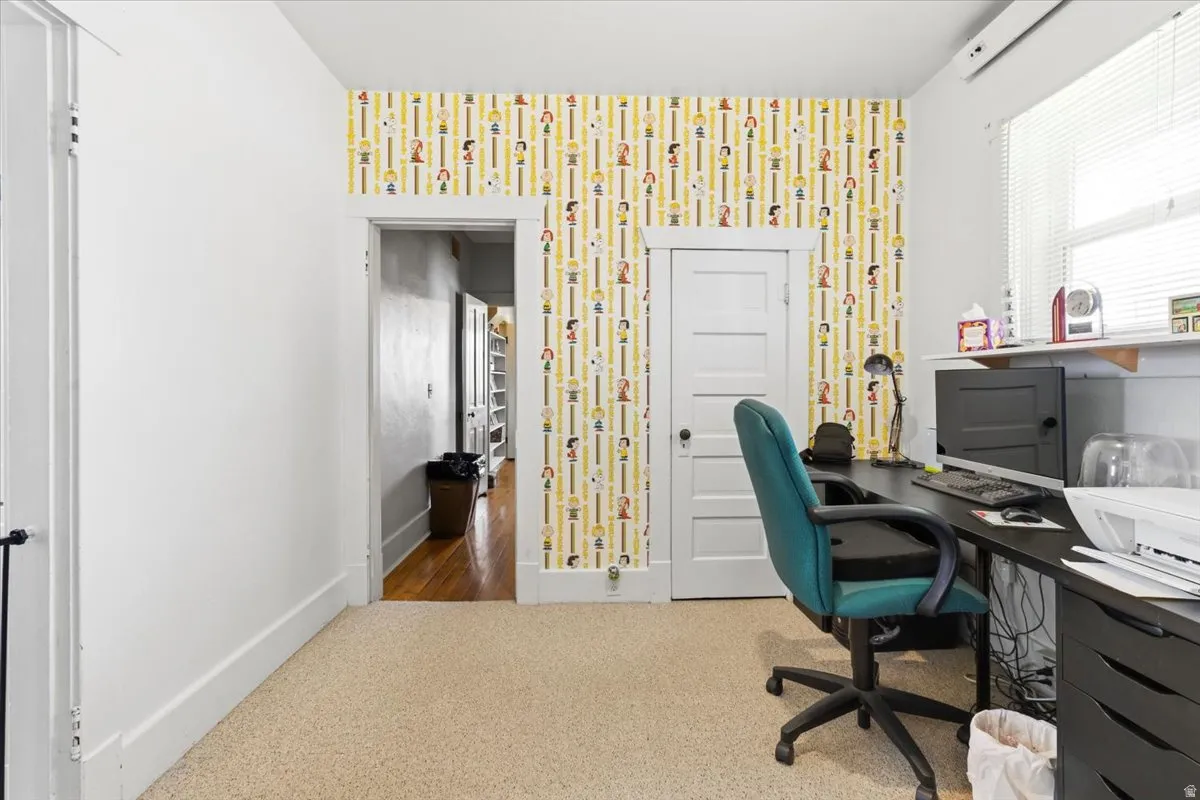 Bedroom, the current owners used as an office.