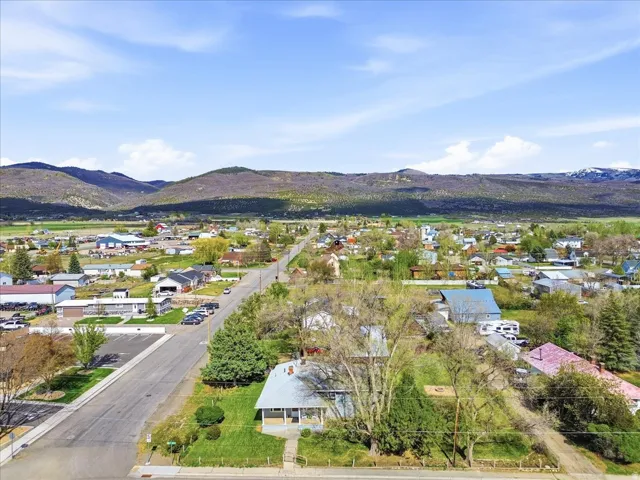 Expansive community landscape featuring residential properties and surrounding natural terrain
