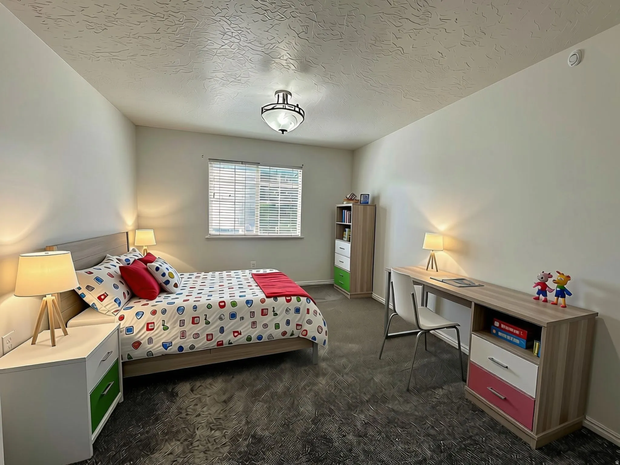 VIRTUALLY STAGED Second Bedroom