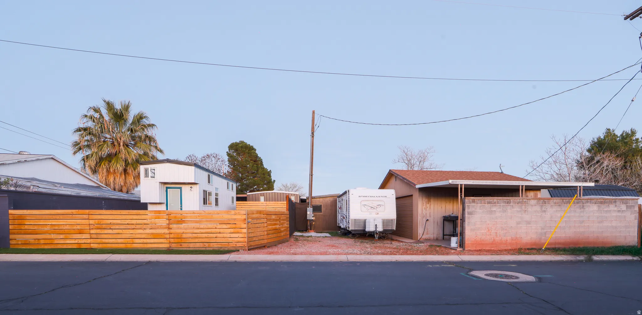 Back of house  showing detached ADU
