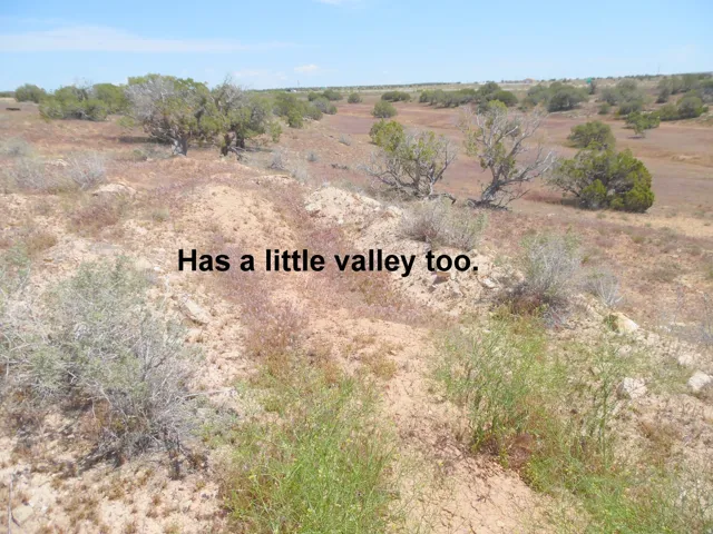 Upper part of the property.