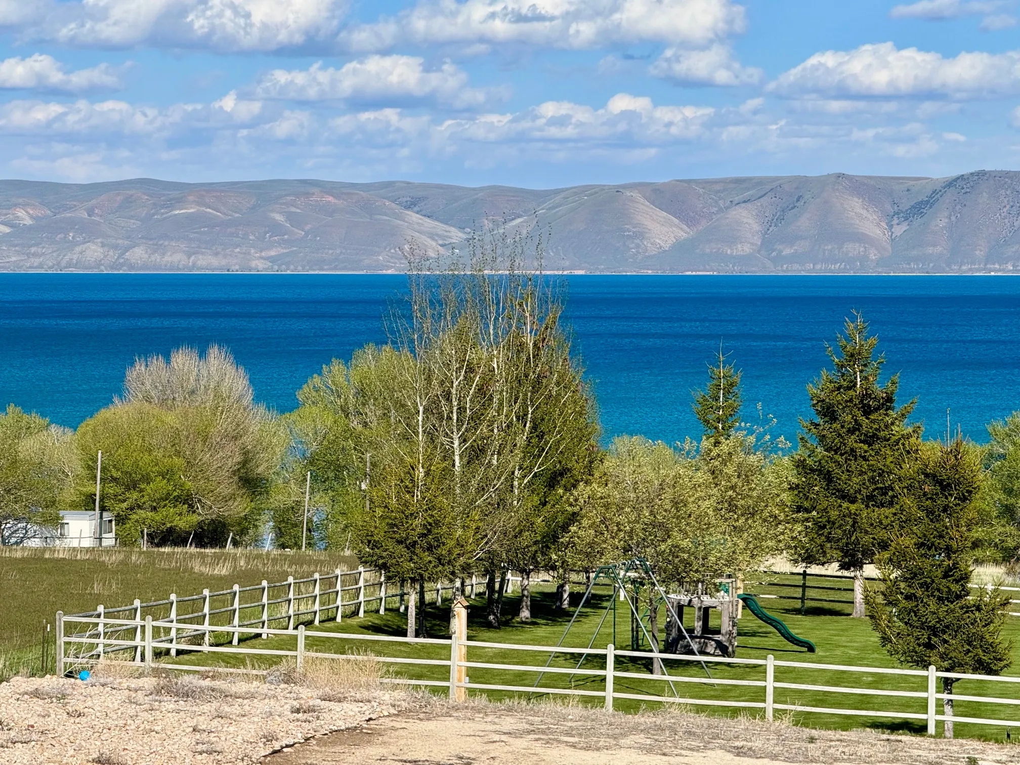 Bear Lake view from property