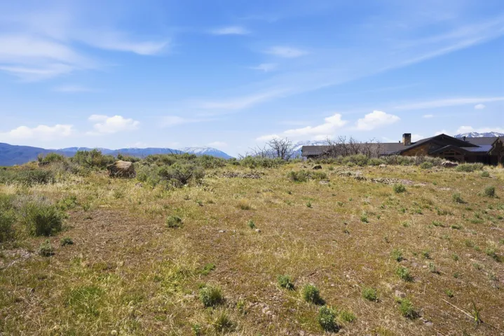 View of mountain background