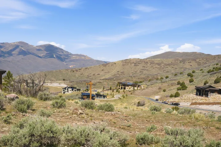View of mountain background