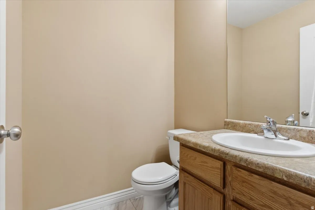 Half Bath on Main Floor