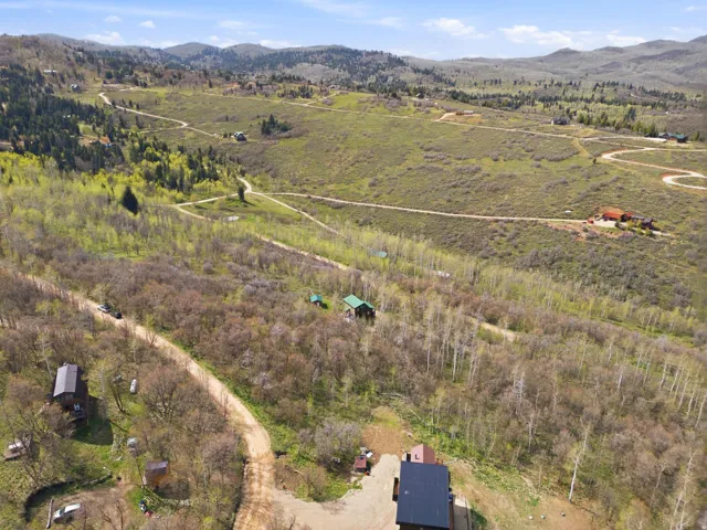 Expansive natural landscape featuring rolling hills and abundant trees