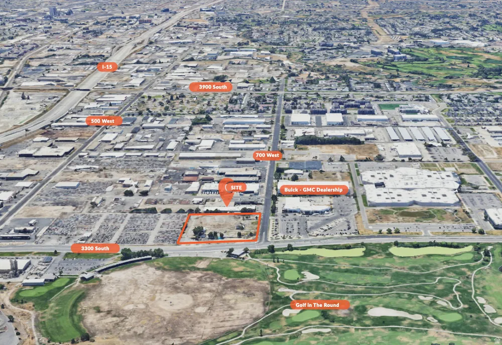 Aerial Site Map. Illustrating the property's location and surrounding infrastructure