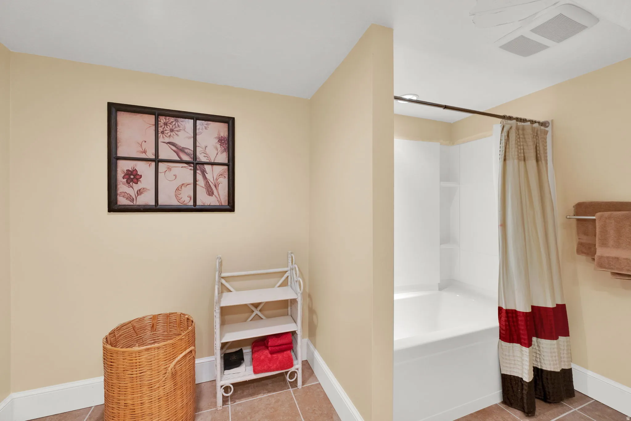 Basement bathroom