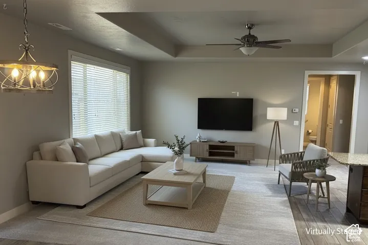 Staged Living Room