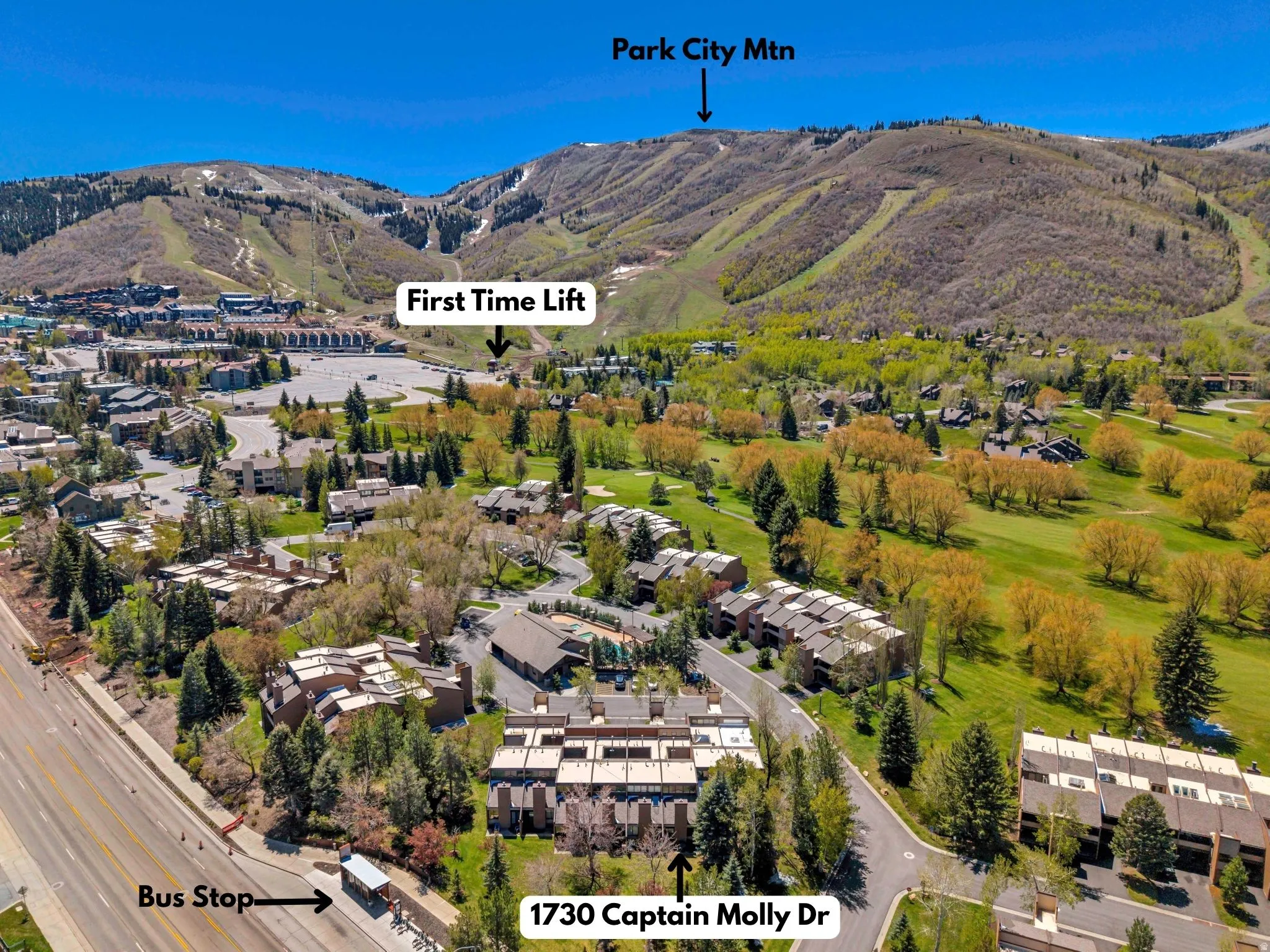 Walk or take a quick five minute bus ride straight to Park City Mtn Resort