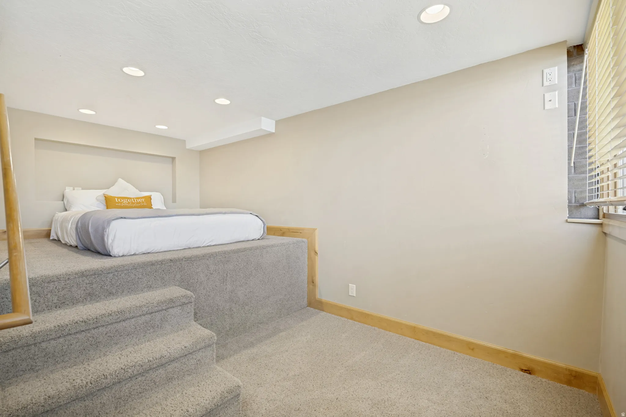 Spacious third bedroom