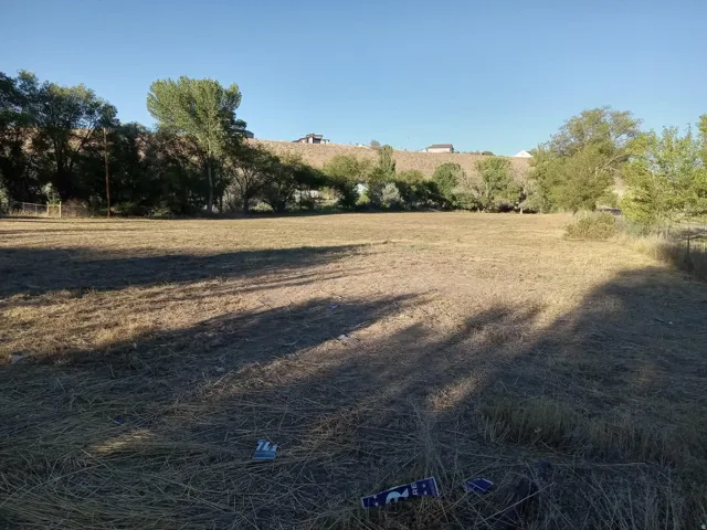 View of yard featuring a view of countryside