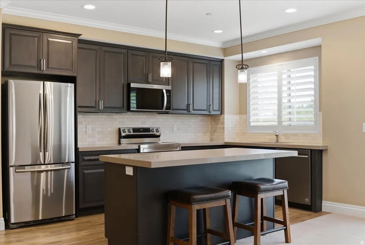 Kitchen with Quartz Countertops