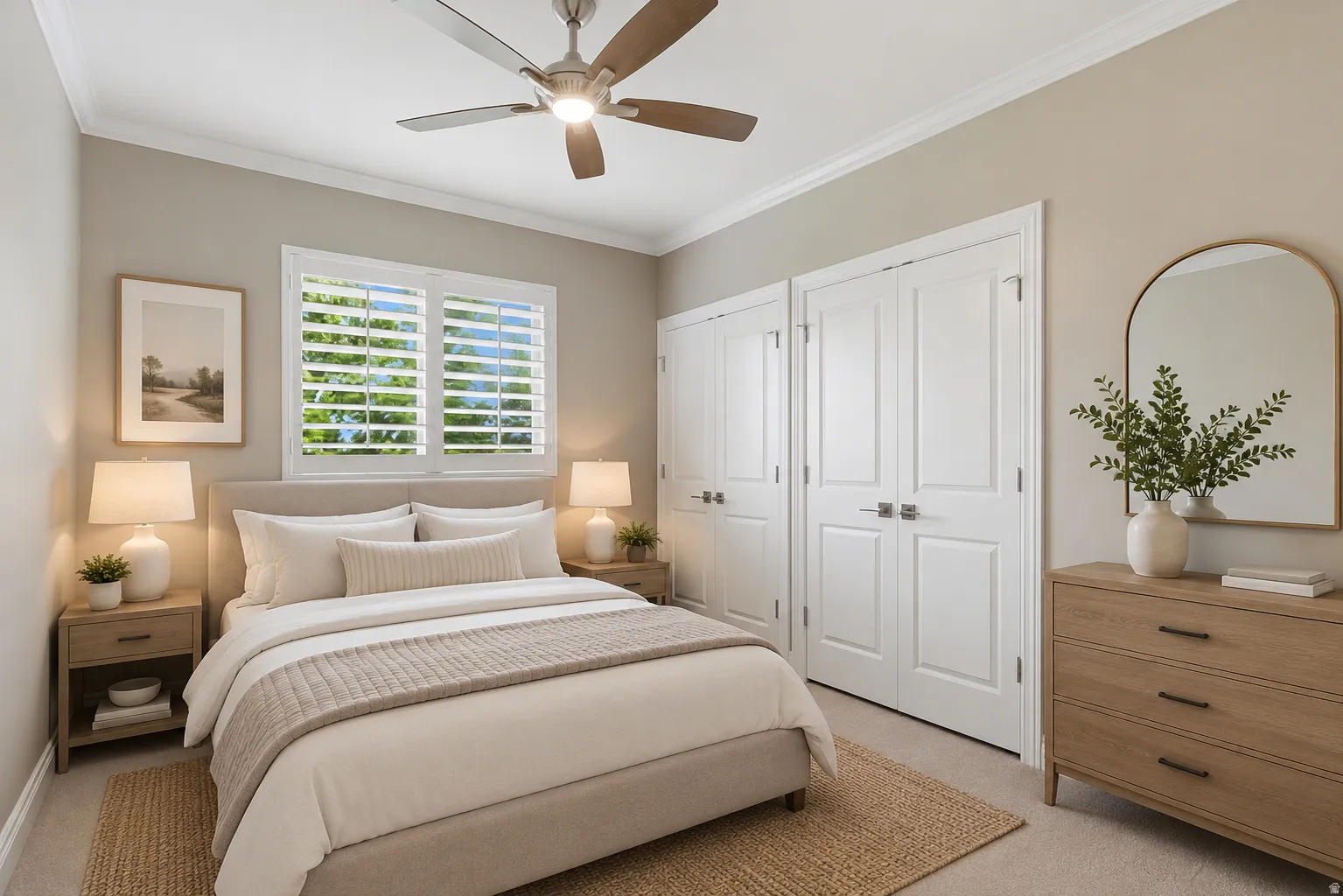 Virtually Staged Bedroom #3