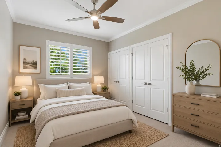 Virtually Staged Bedroom #3