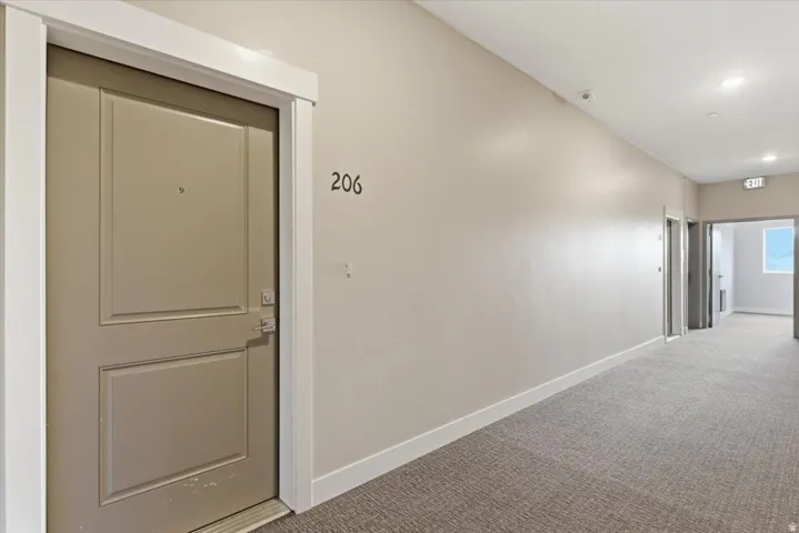 Unit #206 (Hallway View)